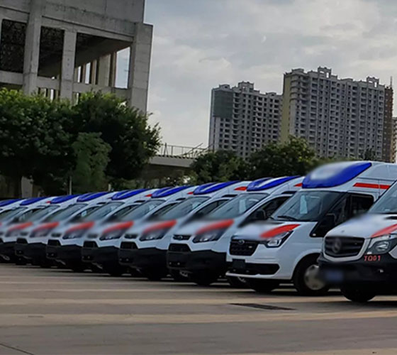 平武县服务车队展示