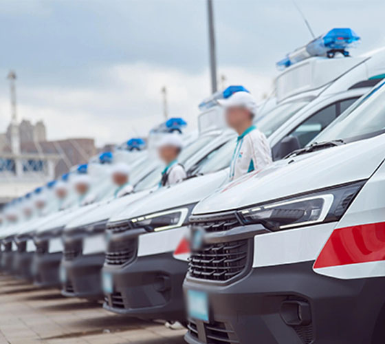 平武县服务车队展示